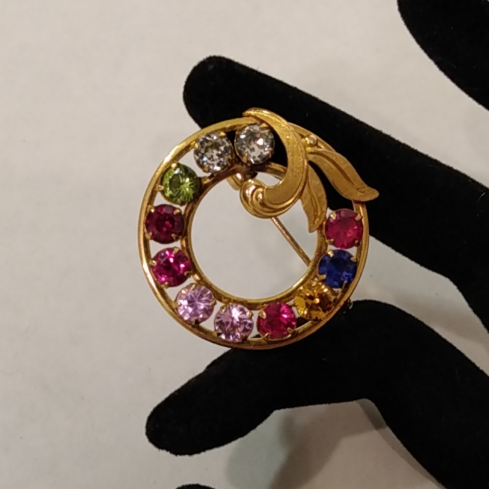 Mother's Birthstone Brooch
